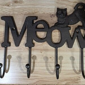 Cat Meow Wall Hook